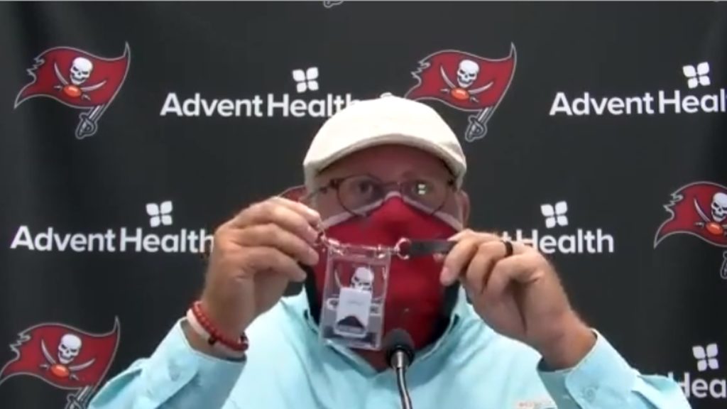 Bucs, NFL use new technology to distance safely during training camp